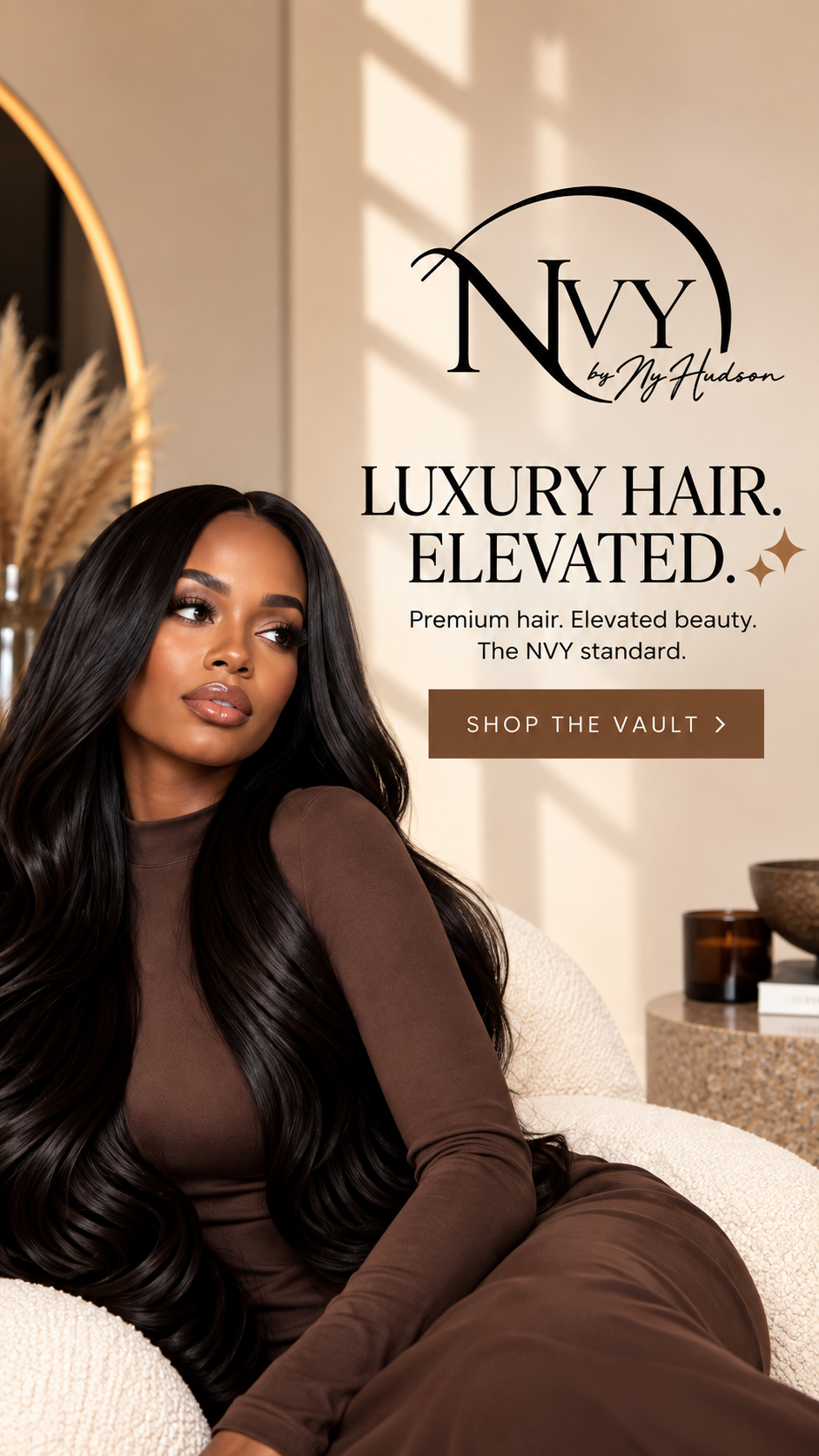 VAULT by NVY luxury hair hero
