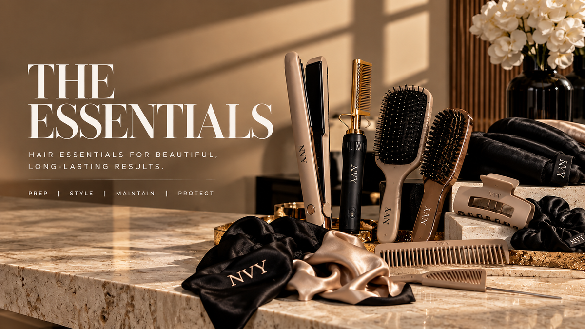 The Essentials — NVY hair tools and accessories